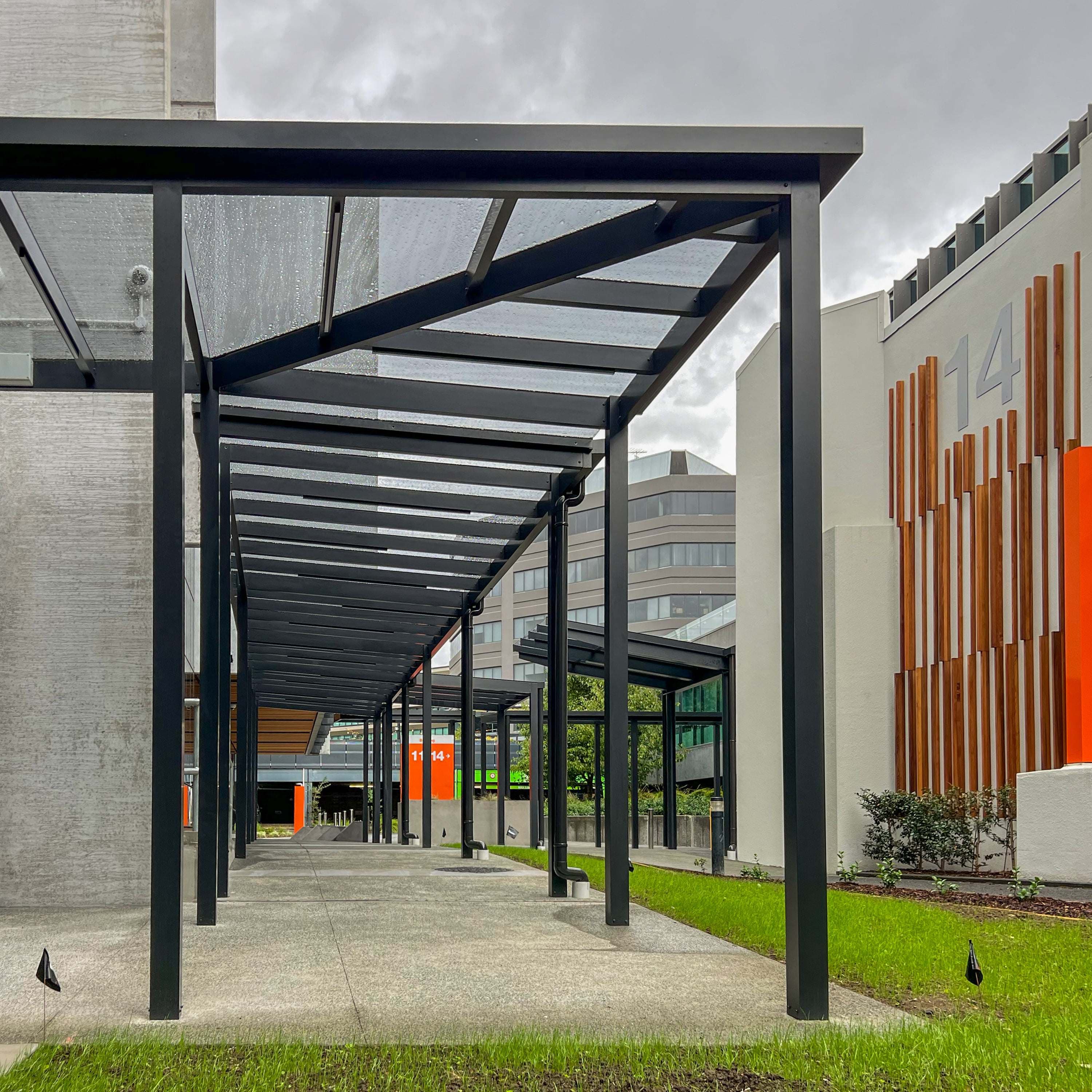 Detail of structural connection